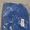 LILLUSORY Women's Oversized Batwing Sweaters 2026 Fall Outfits Trendy Crewneck Knit Side Slit Fashion Pullover Tops (Blue), Small