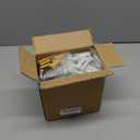 Small Floating Shelves for Wall - 6 Inch Mini Square Black Shelves for Bedroom, Living Room, Bathroom, Kitchen, Office Decor Set of 3