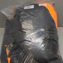 Sleeping Bags for Adults, Heated Sleeping Bag, Camping Sleeping Bags for Adults&Kids, 3 Adjustable Temperature, Waterproof USB Rechargeable Heating Pads 7'L（Orange）