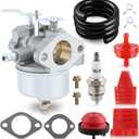 Carbhub 640052 Carburetor for Tecumseh 640349 640054 640058 640058A HMSK80 HMSK85 HMSK90 HMSK100 HSMK110 LH318A LH358SA 8HP 9HP 10HP Snowblower Generator Chipper Shredder - Tecumseh 640052 640054 Carb
