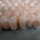 Votive Candles Long Burn Time Unscented Candles Votives Bulk Pack of 42 Small Pillar Candles, Light Pink, 4x2 inch