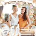 Sintuff 50 Set Baby Shower Favors for Guest 1 Thank You for Coming Sign 50 Ballpoint Pens 50 Thank You Cards with Twine Fall Baby Shower Return Gifts for Gender Reveal(Retro Colors,Boho)