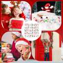 50pcs Snowman Miniatures, Tiny Snowman Ornaments, Mini Christmas Statues for DIY Micro Landscape Crafts, Xmas Home Party Decoration