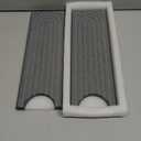 Kitchen Sink Splash Guard  Stone Diatomite Faucet Drying Matt, Modern Kitchen Sink Accessories for Counter (Dark Grey, 23.6"x3.9")