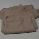 Fitable Nature Faux Linen Tablecloths Rectangle 60 x 84 Inch - 2 Pack Neutral Table Clothes for 4-6 Foot Tables, Wrinkle-Proof Faux Burlap Table Cover for Dining, Farmhouse, Outdoor Picnic, Camping