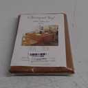 Biscaynebay Fall Tablecloth Textured Fabric 60x84 Inch Rectangular, Bronze Thanksgiving Autumn Harvest Water Resistant Fabric Tablecloths for Kitchen, Dining, Wedding, Parties Machine Washable