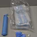 Fygrip Vacuum Storage Bags with Hand Pump, Plastic Packaging Bags, 80% Space Saver Vacuum Seal Bags for Clothing, Travel Lugggage, Blankets, Comforters, 10 Medium