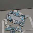 Scrub Cap with Scrunchies, Rainbow Working Hat Hair Cover, Elastic Bandage Tie Back Hats for Women (Multicoloured 25)