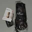 REECHO 20" Straight Long 4 PCS Set Thick Clip in on Hair Extensions Black Brown