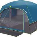 CAMEL CROWN Tents for Camping 4/6 Person Tent Waterproof Easy Setup Backpacking Tents (Ink-blue)