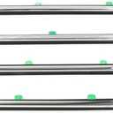 Car Door Sealing Strip for CRV 2012 2013 2014 2015 2016 4pcs Chrome Car Weatherstrip Window Molding Trim Window Sealing Strip Car Weather Stripping