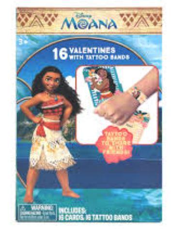Exchange Cards Tattoo Arm Bands Moana 2 Pack