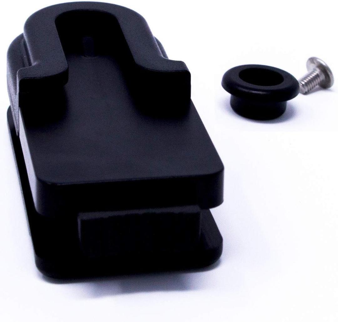 Educator Belt/Saddle/Purse Quick-Release Transmitter Holder for Educator Remote Dog Training Collars,Black