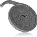 PartsBroz WE09X20441 WE09X27634 Lower Drum Felt Seal - Compatible With General Electric Hotpoint Whirlpool Kenmore Dryer - Replaces WE9M30 AP6889049 PS12722961 GTD42EASJ2WW GTD33EASK0WW DBSR453EB2WW