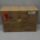 SEREED Colorful Lighting Toddler Tricycle for 2-5 Years Old Boys Girls, Adjustable Seat&Handlebar Trike, Removable Basket, Birthday Gift Idea for Kids Ages 2+ (Green)