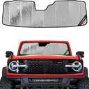Pigenius Windshield Sun Shade for Ford Bronco 2021-2026, Custom Fit Front Window Sunshade - AstraGuard