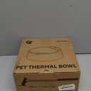 NAMSAN Heated Water Bowl for Outdoor Cats, 2.2L Heated Dog Bowl, Provides Drinkable Water in Winter, Heated Pet Drinker for Chickens Rabbits Birds Bath, Livestock Thermal Watering Trough