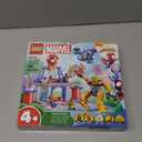 LEGO Marvel Team Spidey Web Spinner Headquarters Building Toy - Pretend Play Spidey and His Amazing Friends Toys Playset for Boys & Girls, Ages 4+ Years - 3 Superhero Minifigures - 10794