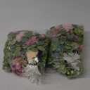 Flower Garland Decorations, 6.07Ft Pink Floral Rose Garland, Artificial Eucalyptus Greenery Vines with Flowers for Wedding Table Runner Centerpieces Backdrop Room Decor (Pink) 2 Pack