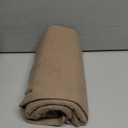 MIULEE Pack of 2 Thick Textured Couch Throw Pillow Covers, Coco Brown Decorative Pillow Covers 18x18, Neutral Linen Cushion Cases for Sofa Bed Living Room Modern Farmhouse Home Decor, No Filling