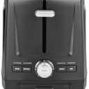 Cuisinart Core Collection 2-Slice Toaster | Extra-Long Slots for Artisan Bread, Bagel | High-Lift Quickview | Single Slice & Defrost Function | +30sec Toast Boost | Removable Crumb Tray, Black