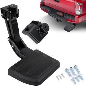 Rear Bed Step PT392-35920 Compatible with Toyota Tacoma 2024 2025 Retractable Bumper Tailgate Step, Heavy-Duty, Easy-Install, 400 lbs Capacity
