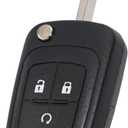 SUPALAND Key Fob Replacement Fits for Chevrolet Trax 2015 2016 2017 2018 Buick Encore 2014-2019 2020 2021 2022 2023 2024 Keyless Entry Remote Control AVL-B01T1AC 13504265 13585811