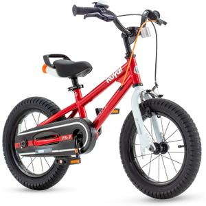 RoyalBaby Kids Bike EZ Balance to Pedal Dual Handbrake Toddlers Boys Girls Bicycle 12-20 Inch for Age 3-10 Years (Red)