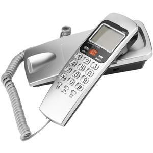 Corded Telephone,Desktop/Wall Mount Wired Landline Phone with /DTMF Caller ID Function for Home/Office/Hotel(Silver)