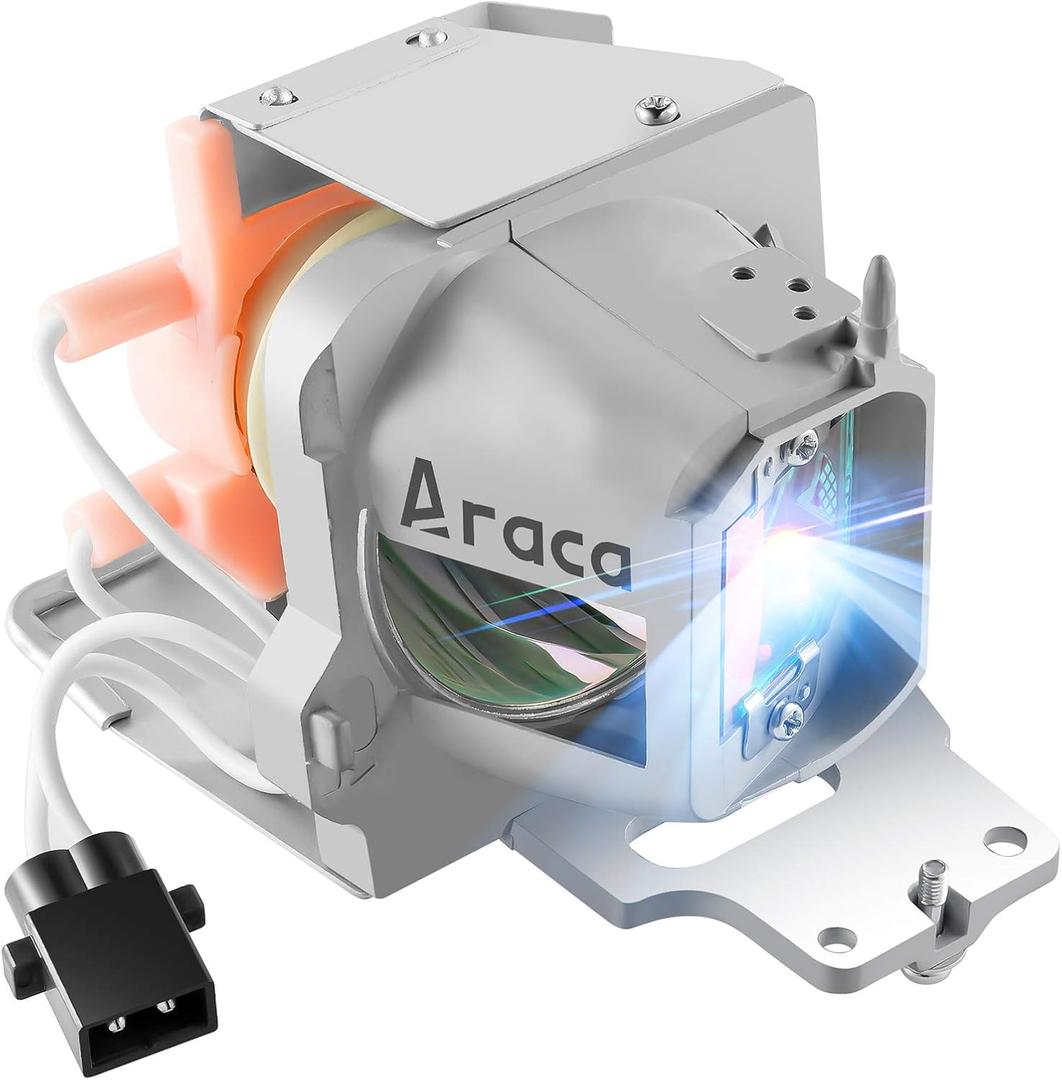 Araca BL-FP240E /SP.78V01GC01 (OEM Original Bulb Inside) Projector Lamp with Housing for Optoma UHD60 UHD65 UHD50 UHD51A UHD51 UHD40 UHD300X UHD550X UHD400X Replacement Lamp