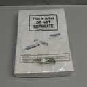 Aliceset 12 Pcs Small Thank You Bridesmaid Gift Bags 10 x 7 x 3.15'' with Die Cut Handles Compact Bags with Bow Ribbon for Wedding Baby Shower Birthday Party Favors(White,Sage Green)