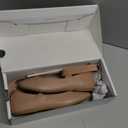 FEVERSOLE Girls Cute Dress Mary Jane Shoes Soft Party Holiday Ballet Flats (3.5 Little Kid, Pink Vegan Ankle Strap)