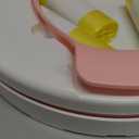 portable, foldable potty seat for toddler, Training Toilet Seat Emergency Toilet for Car, Camping, Outdoor, indoor (pink, small)
