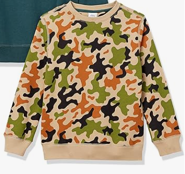Amazon Essentials Boys and Toddlers' Fleece Crew-Neck Sweatshirts, Multipacks (XL)