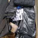 Trampoline 8FT 10FT 12FT 14FT 16FT, Outdoor Trampolines for Kids and Adults, Recreational Trampoline with Enclosure Net & Ladder, Round Trampolines ASTM Approved (Black + basketball hoop)