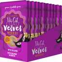 Tiki Cat Luau Velvet Mousse, Salmon in Broth, Complete Nutrition for Balanced Diet, Wet Cat Food For All Life Stages, 2.8 oz. Pouch (Pack of 12) (EXP 07/30/27)