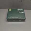 Matcha Whisk Set with Matcha Bowl, Matcha Whisk Holder Matcha Bamboo Whisks, Scoop, Sifter, Unique Gifts for Women Men Girl Friend Home Kitchen Decor Gifts for Tea Enthusiasts Christmas