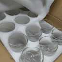 TBWIND 12Pcs Glass Cylinder Vases 12 Inch Tall Clear Flower Vases for Centerpieces Wedding Decoration, Hurricane Floating Candle Holder for Party Table Home Decor