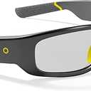 Lucyd Armor Smart Safety Glasses, TR90 Frame, Light Adaptive Lenses, Open Ear Speakers & Microphone