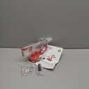 Apple Peeler Corer, Long lasting Chrome Cast Magnesium Alloy Apple Peeler Slicer Corer with Stainless Steel Blades and Powerful Suction Base for Apples and Potato (Red)