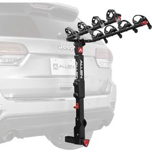 Allen Sports Premier Locking Quick Release 4-Bike Carrier for 2 in. Hitch, Black