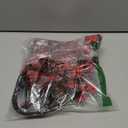 Yastouay Red Fake Flowers Artificial Flowers, 5Pcs Real Touch Silk Flowers Faux Flowers for Decorations, Babys Breath Artificial Flowers Bulk for Spring Decor Floral Arrangement