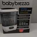 Baby Brezza Bottle Sterilizer and Dryer Advanced 33% Faster - Largest Capacity Steam Sanitizer - Universal Sterilization Machine for All Bottles + Pump Parts - HEPA Air Filter