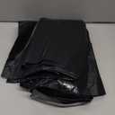 Plasticplace 95-96 Gallon Heavy Duty Black Trash Bags - Contractor Grade, Extra Large Garbage Bags for Construction & Outdoor Trash Cans, 1.2 Mil Thick, 61 x 68 (15 Count Roll)