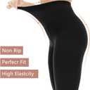 Citystl Opaque Black Tights for Women, 80D Solid Color Soft Tights, Control Top Microfiber Pantyhose for women (S)