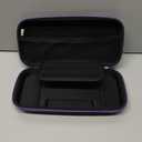 Orzly Carrying case for Nintendo Switch OLED and Switch Console - Purple Protective Hard Portable Travel case Shell Pouch for Nintendo Switch Console & Accessories