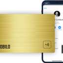 Digital Business Card - Tap, Share, Connect - No App Required - Android & Smart Phone - Gold Metal Card