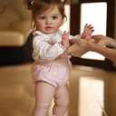 TERABITHIA 26Inches Soft Cuddly Body Realistic Reborn Toddler Dolls Lifelike Newborn Baby Collectible Art Doll for Girls, Safe for Kids Age 3+