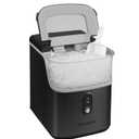 Frigidaire Countertop Crunchy Chewable Nugget Ice Maker V2, 33lbs per Day, Gunmetal