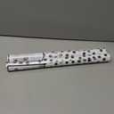 2 x Dimoon 17.3''x78.7'' Peel and Stick Wallpaper Modern Polka Dot Black and White Grey Contact Paper Boho Wallpaper Removable Self Adhesive Wall Paper Renter Friendly Bathroom Bedroom Vinyl Roll